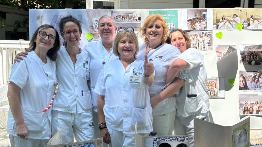 Día Internacional TCAEs en el Hospital público Guadarrama