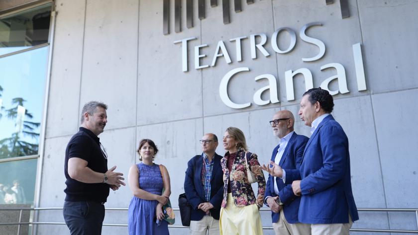 De Paco Serrano presenta la nueva temporada de Canal Baila 2026 El consejero Mariano de Paco Serrano durante la presentación de la nueva temporada de Canal Baila 2026 que se celebrará en los Teatros del Canal del 3 de septiembre al 4 de diciembre