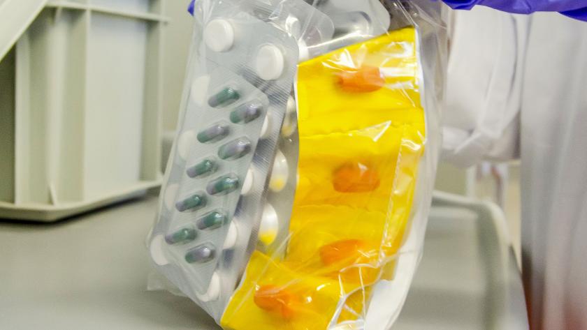 Medicamentos para viajar al extranjero Fármacos en una bolsa