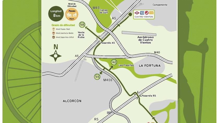 La Comunidad de Madrid estrena cinco nuevas Rutas Verdes para recorrer la región sin necesidad de utilizar el coche