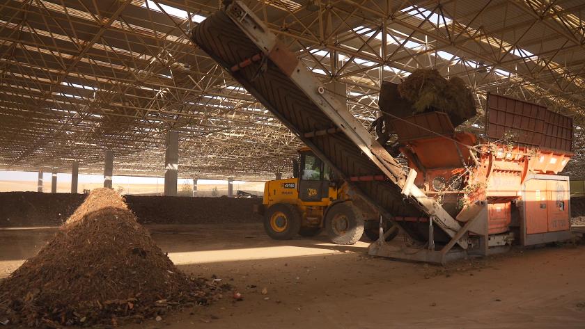 lodo planta de lodos de Loeches