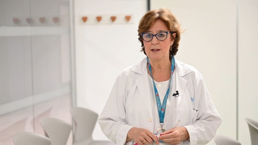 Enfermera del Hospital Gregorio Marañón