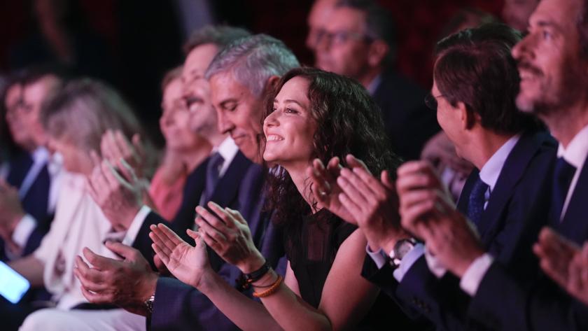 La presidenta Isabel Díaz Ayuso en la presentación de Madrid Beats