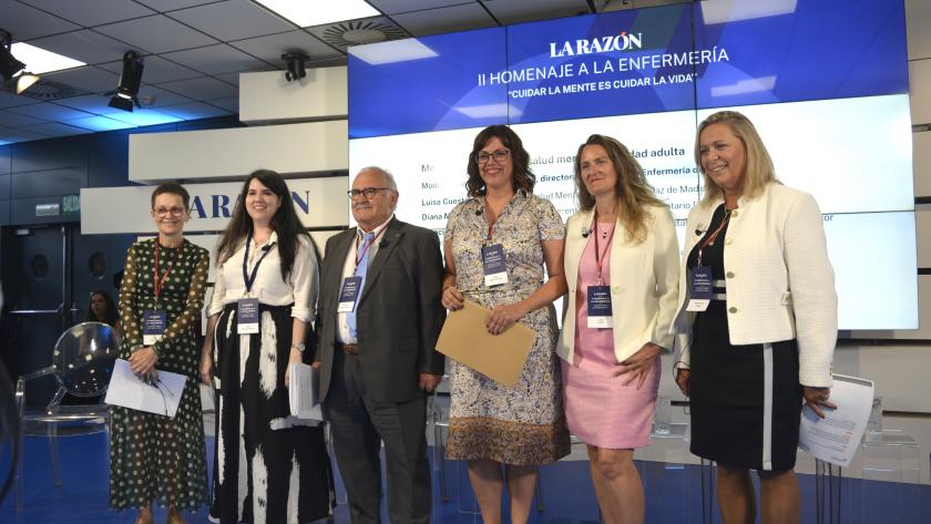 Diana Molina Villaverde, directora gerente del Hospital Universitario Doctor Rodríguez Lafora, en el II Homenaje a la Enfermería de La Razón