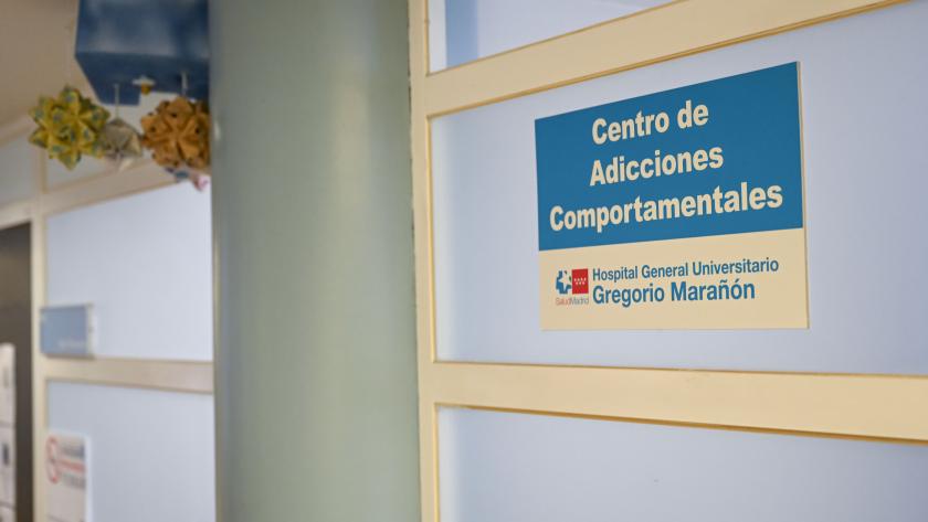 El Hospital Gregorio Marañón atiende a pacientes en su Centro de Adicciones Comportamentales 