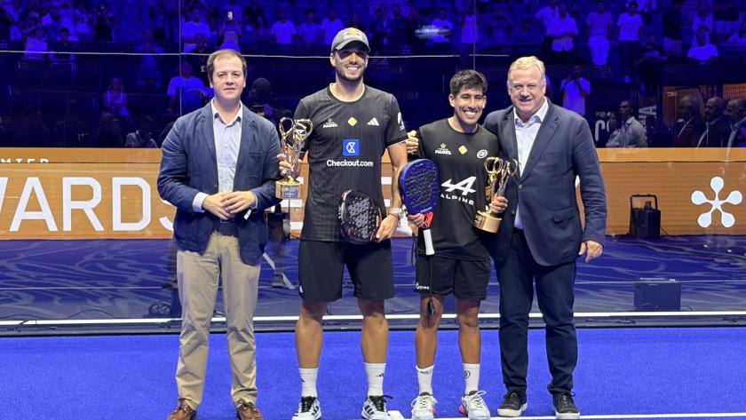 Entrega de premios Premier Pádel Entrega de premios Premier Pádel