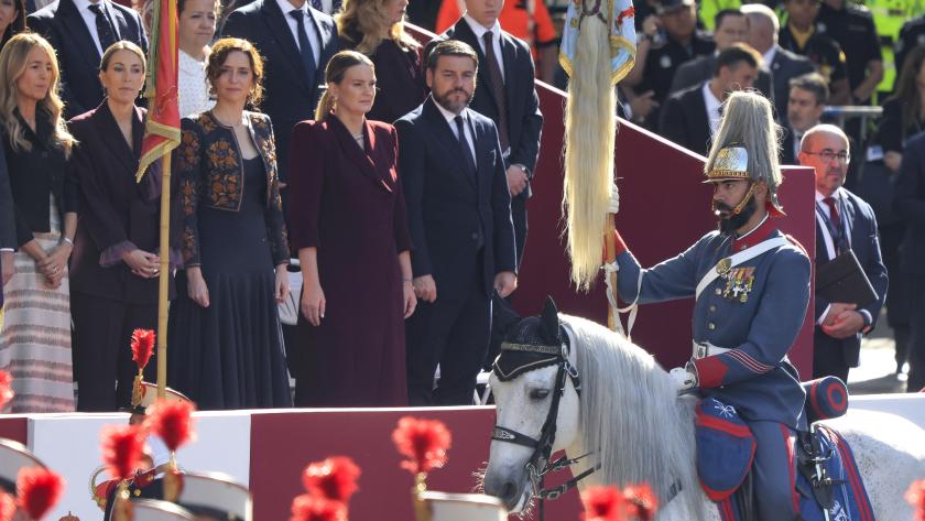 Díaz Ayuso, en el Desfile Militar por el Día de la Fiesta Nacional