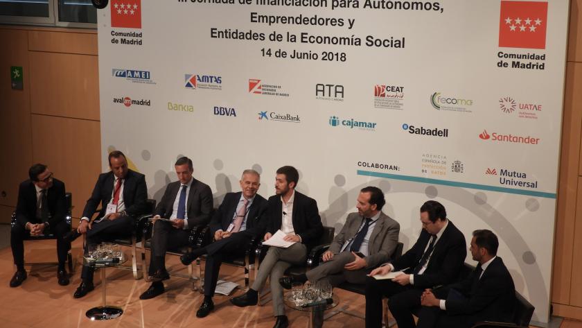 La Comunidad de Madrid celebra la ‘III Jornada de Financiación para Autónomos, Emprendedores y Entidades de la Economía Social’ La Comunidad de Madrid celebra la ‘III Jornada de Financiación para Autónomos, Emprendedores y Entidades de la Economía Social’