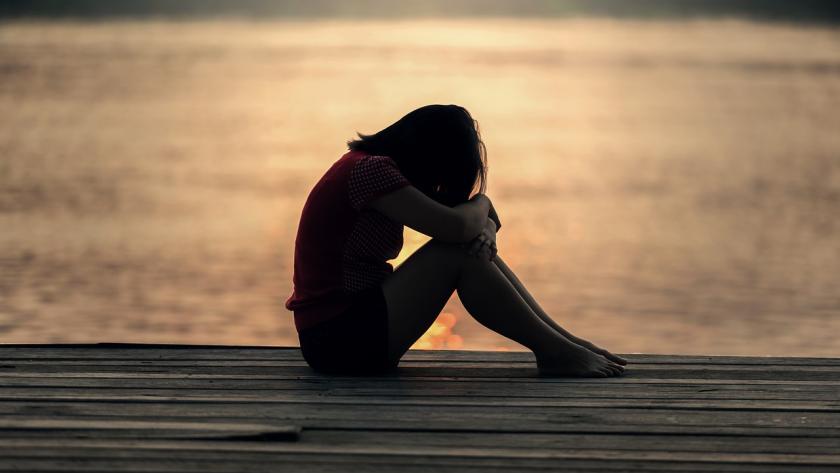 Mujer triste Mujer triste