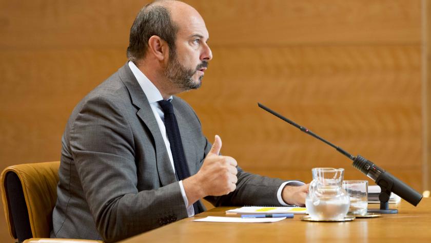 Pedro Rollán, vicepresidente, consejero de Presidencia y portavoz del Gobierno, comparece en rueda de prensa para dar cuenta de los acuerdos adoptado