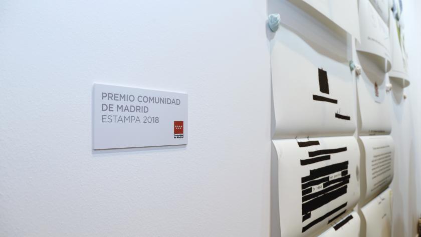 Estampa 02 La Comunidad premia a la artista Tania Blanco en la feria Estampa 2018