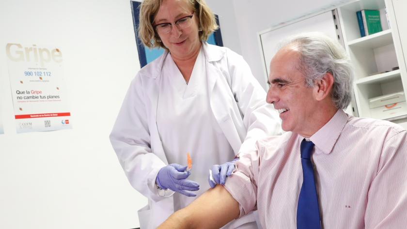 La Comunidad inicia hoy la campaña de vacunación frente a la gripe dirigida a más de un millón de madrileños La Comunidad inicia hoy la campaña de vacunación frente a la gripe dirigida a más de un millón de madrileños