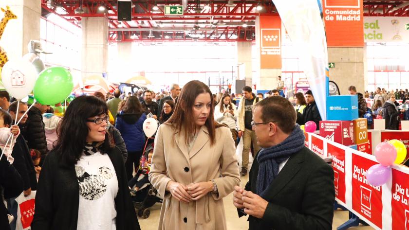La Comunidad estima que más de 30.000 madrileños acudirán a celebrar el Día Universal de la Infancia Lola Moreno en la celebración del Día Universal del Niño