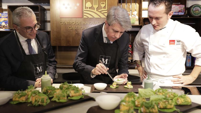 Garrido inaugura el Centro de Innovación Gastronómica de la Comunidad de Madrid Garrido inaugura el Centro de Innovación Gastronómica de la Comunidad de Madrid