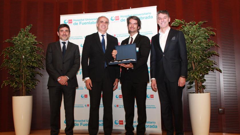 Fuenlabrada acoge la entrega de Placas BIC a los mejores servicios de la Comunidad de Madrid En Premiados con placas Best in Class, Hospital de Fuenlabrada