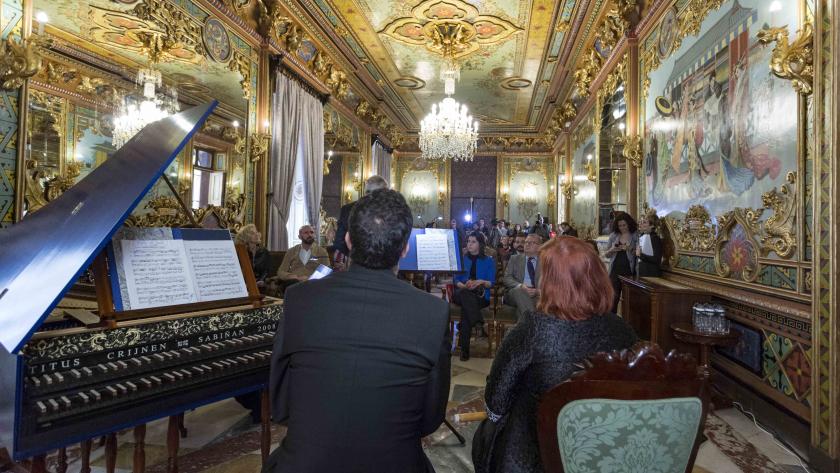 Jaime de los Santos en la presentación de la nueva edición de ‘¡Bienvenidos a palacio!’ Jaime de los Santos en la presentación de la nueva edición de ‘¡Bienvenidos a palacio!’