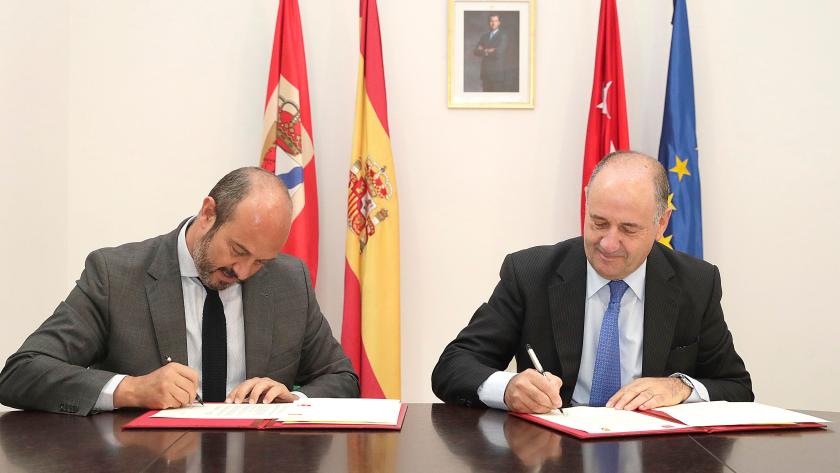 Pedro Rollán en Garganta de los Montes