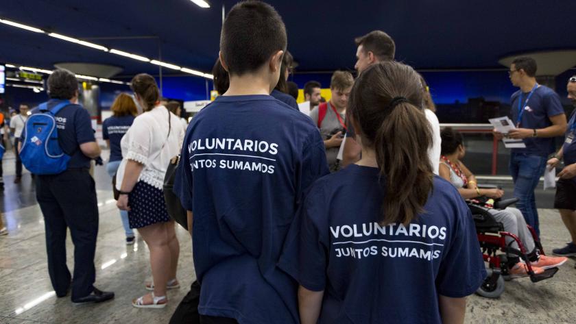 Rosalía Gonzalo presenta la II Yincana que organiza Metro Madrid 