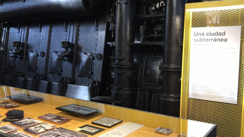 Exposición 100 años de Metro, imagen de la ciudad subterránea