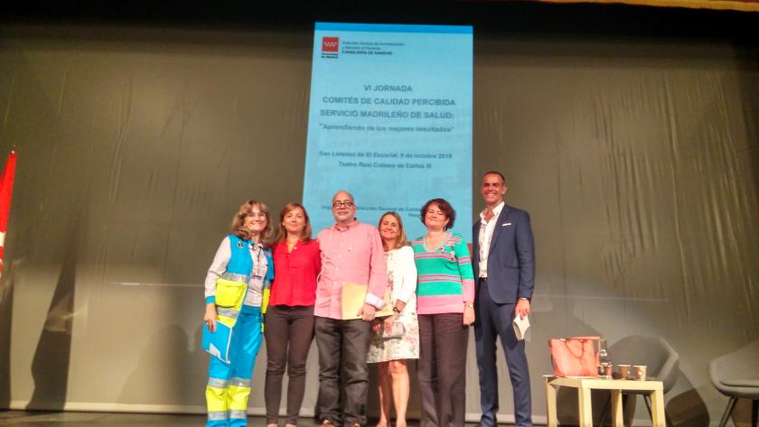 VI Jornada de los Comités de Calidad Percibida del Servicio Madrileño de Salud Participantes de la Jornada