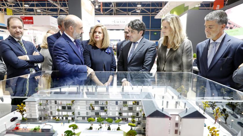 David Pérez participa en la inauguración del Salón Inmobiliario Internacional de Madrid