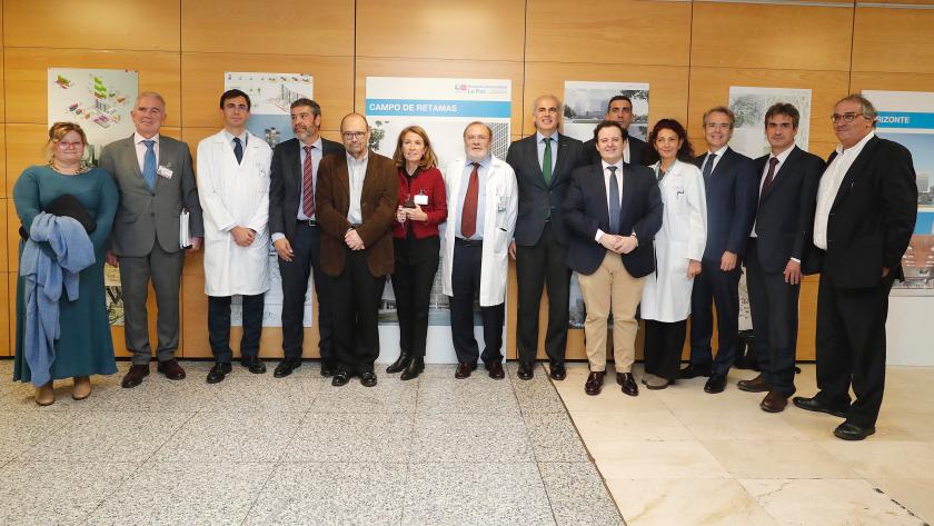 El proyecto ‘Campo de Retamas’ gana el concurso para diseñar el nuevo Hospital La Paz Ruiz Escudero durante la presentación