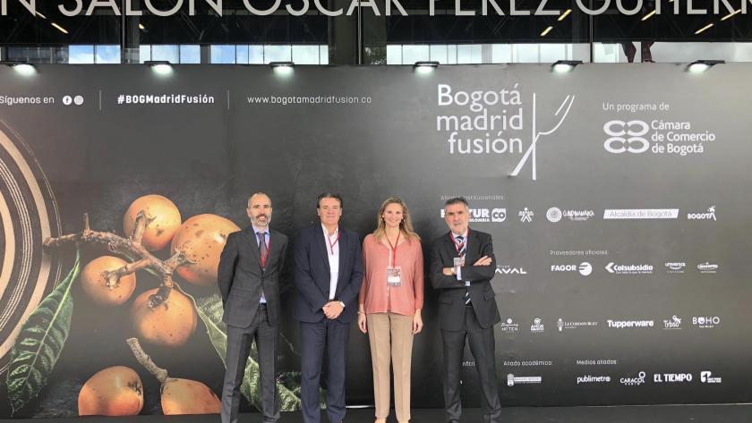 Paloma Martín en el I Congreso de Gastronomía Bogotá Madrid Fusión
