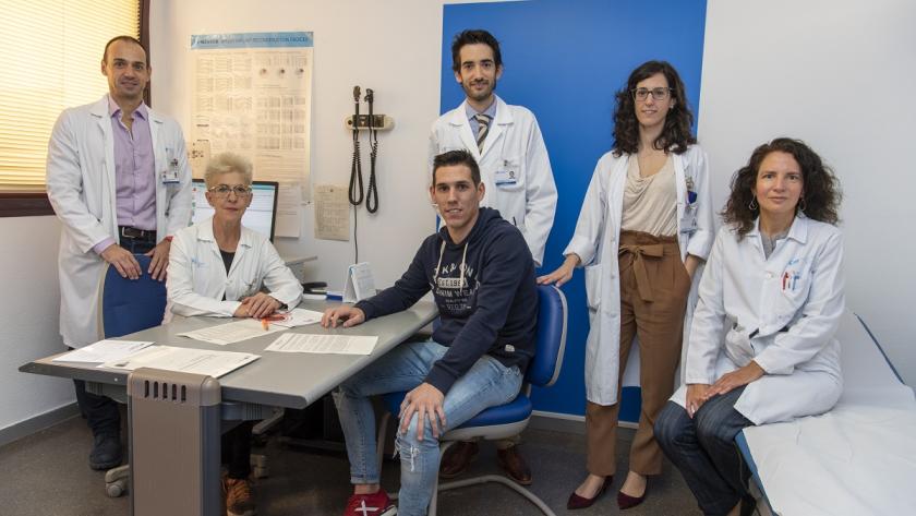 La colaboración multidisciplinar es una de las claves de la Unidad.
