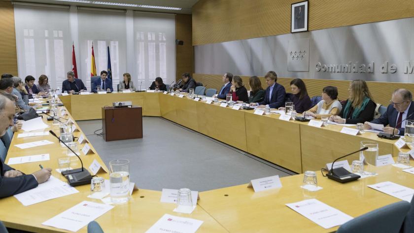 David Pérez durante el Consejo de Accesibilidad regional 
