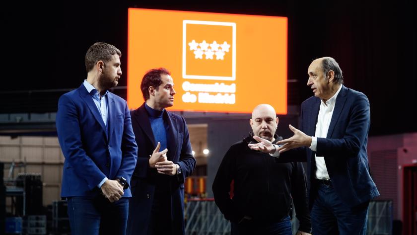 Aguado: “La Comunidad de Madrid lidera la programación de eventos deportivos y culturales” Ignacio Aguado visita el WiZink Center tras la presentación del cierre del año 2019 1