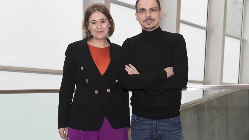 Alberto Conejero, nuevo director del Festival de Otoño de la Comunidad de Madrid Alberto Conejero y Marta Rivera