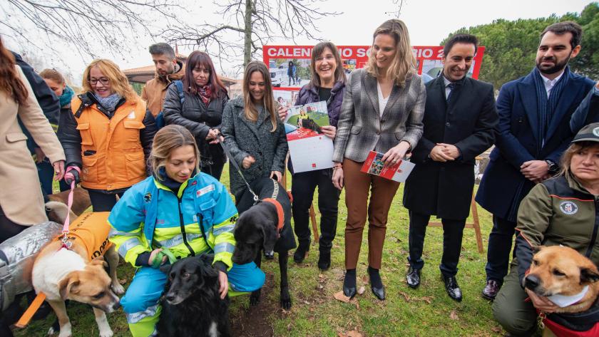 La Comunidad trabaja en una Estrategia contra el Maltrato y el Abandono de Animales de Compañía Paloma Martín durante la presentación
