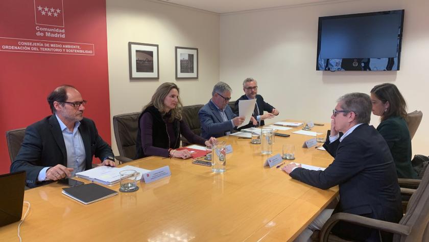 Paloma Martín en la reunión