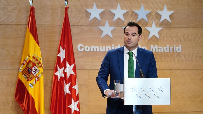 Rueda de Prensa tras el Consejo de Gobierno de la Comunidad de Madrid Ignacio Aguado tras Consejo de Gobierno