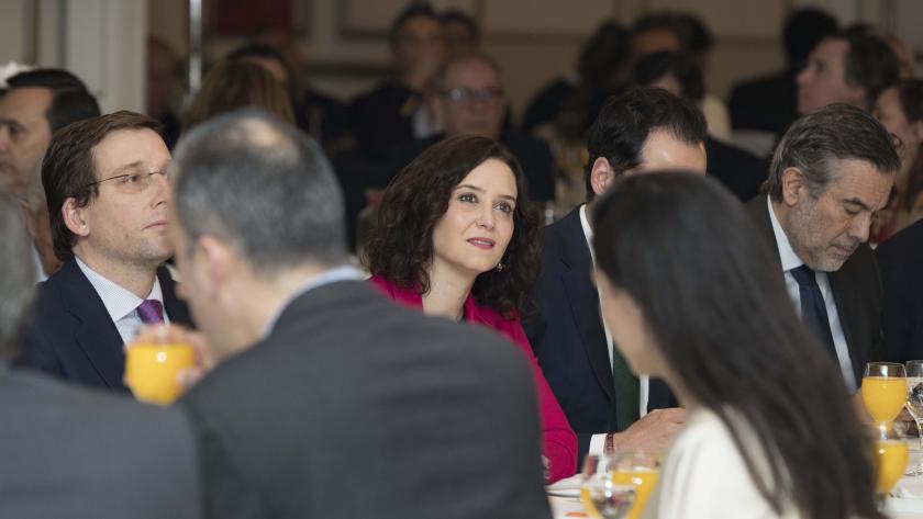 Isabel Díaz Ayuso Isabel Díaz Ayuso durante un desayuno informativo