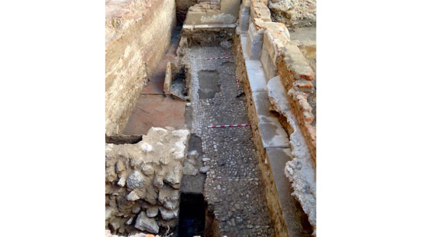 Estructuras de la primitiva trama urbana de la zona