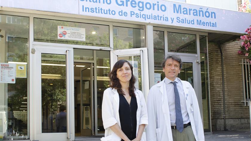 Carmen Moreno y Celso Arango, investigadores del Instituto de Psiquiatría del Hospital Gregorio Marañón investigadores del hospital gregorio marañon