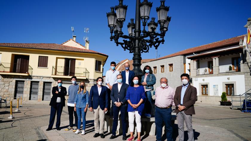 David Pérez visita Los Molinos para conocer las actuaciones del PIR en este municipio