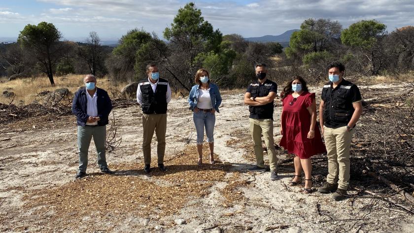 Ponemos en común el protocolo de coordinación de gestión de incendios con los municipios afectados por el fuego de Almorox
