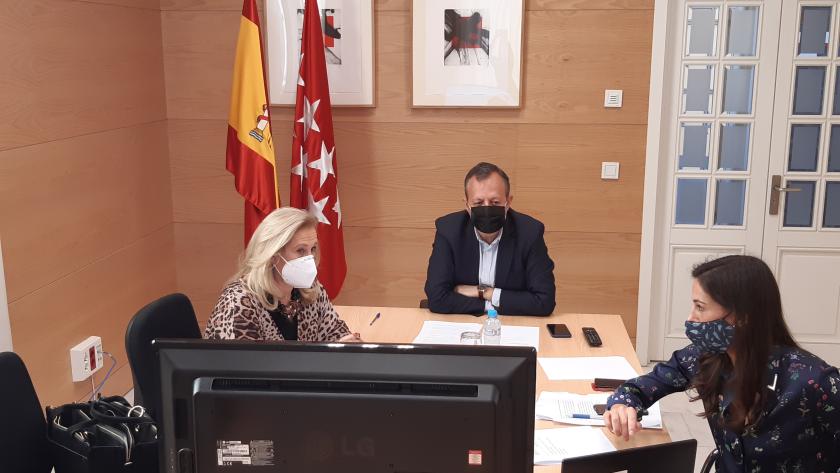 Foto durante la reunión