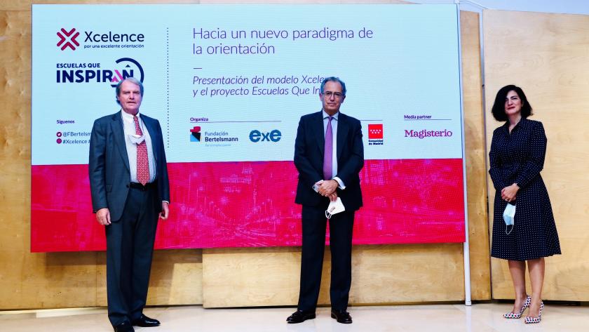 Enrique Ossorio presenta el proyecto Xcelence Enrique Ossorio durante la presentación del proyecto Xcelence