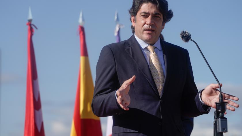 El consejero de Vivienda y Administración Local, David Pérez