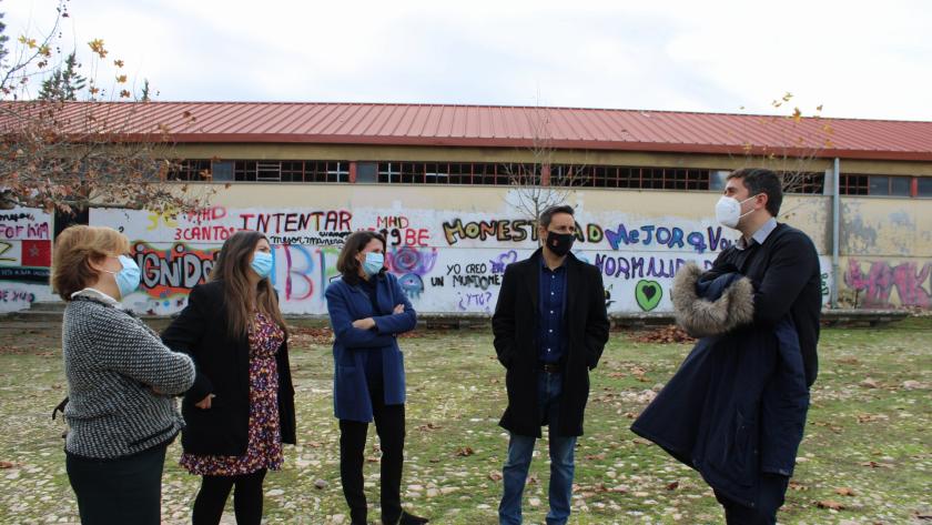 Habilitamos un centro para atender a menores tutelados afectados por COVID-19 Javier Luengo durante la visita