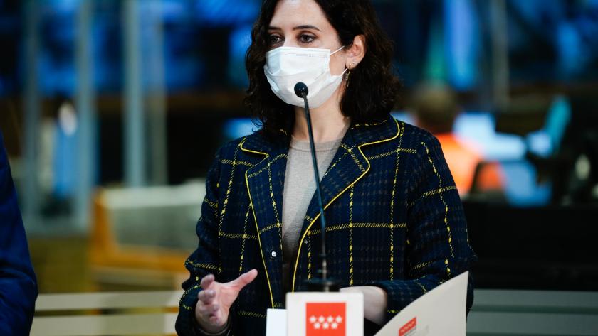 Díaz Ayuso supervisa el operativo de Metro de Madrid en Nochevieja y Año Nuevo