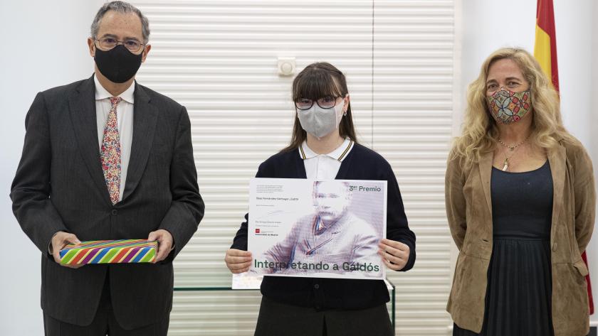 La Comunidad de Madrid valora la gran calidad de los trabajos de los alumnos en el concurso Interpretando a Galdós La Comunidad valora la gran calidad de los trabajos de los alumnos en el concurso Interpretando a Galdós