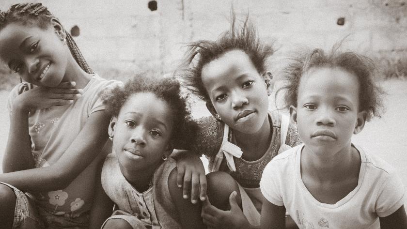 niñas africanas