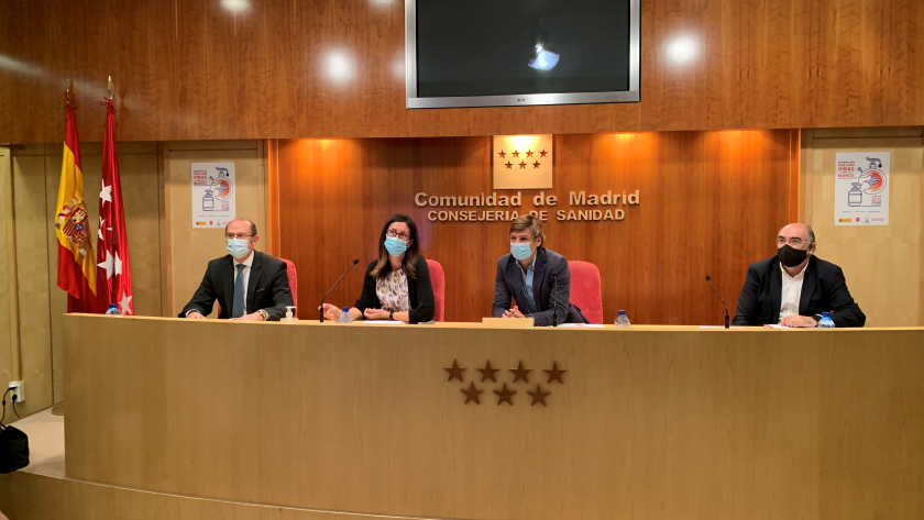 Desarrollo de la jornada de entrega de premios del concurso de higiene de manos