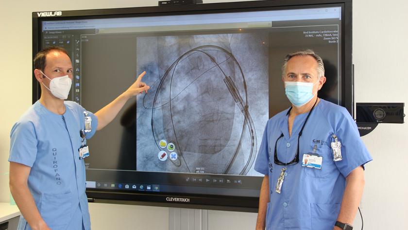 Los cardiólogos del Hospital Clínico San Carlos, Luis Nombela y Antonio Fernández Los cardiólogos del Clínico San Carlos, Luis Nombela y Antonio Fernández
