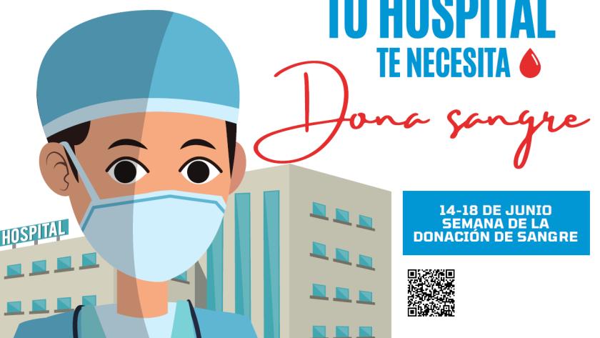 Cartel Día Mundial Donación de Sangre