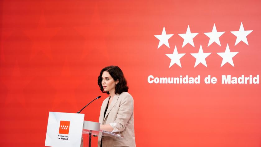 Díaz Ayuso profesores